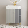 Small Bathroom Vanity With Square Ceramic Sink