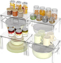 Clear Stackable Acrylic Kitchen Spice Organizer