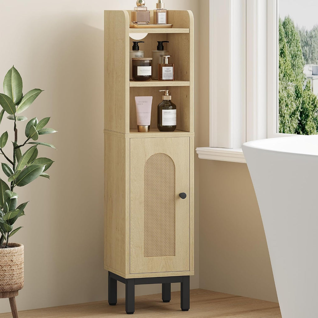 Small Freestanding Bathroom Corner Cabinet