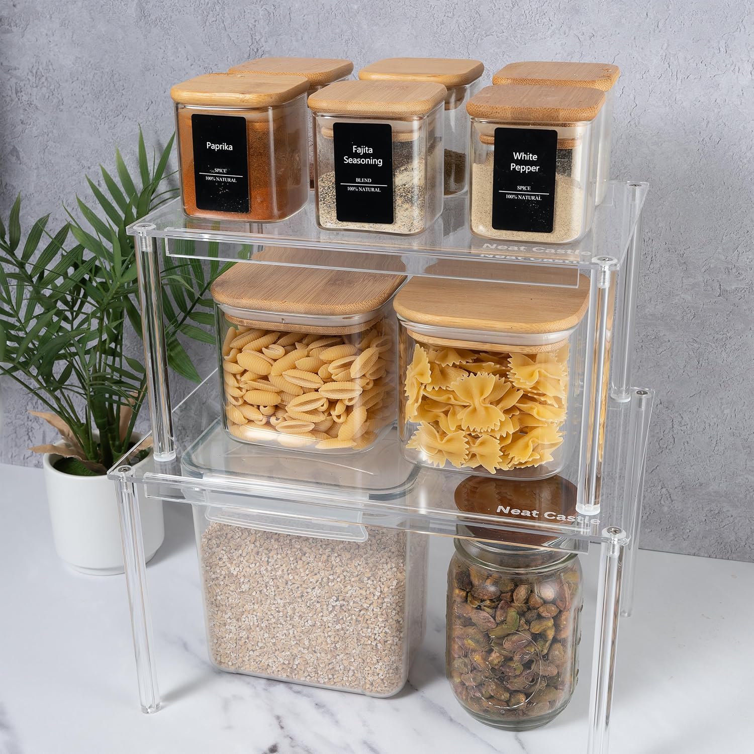 Clear Stackable Acrylic Storage Organizer