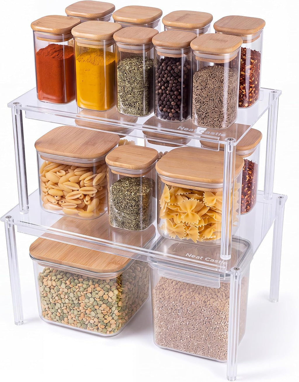 Clear Stackable Acrylic Storage Organizer